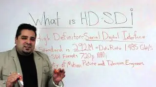 What is hd-sdi output for broadcasting applications?