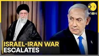 Israel-Iran War: Iranian Missiles Strike Southern Israel, Fire Erupts As Cars Set Ablaze | WION