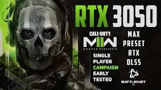 RTX 3050 &mdash; Call of Duty Modern Warfare 2 &mdash; кампания &mdash; 1080p, максимальные настройки графики