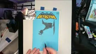 Comic Basics Week 10 Negative space face drawing 