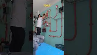 FDAS Fire Alarm Installation Actual training. TESDA @ CaSTI