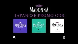 MADONNA Japanese Promo CDs.