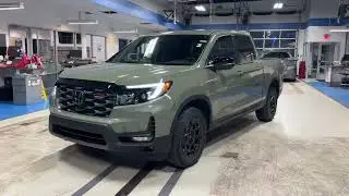 Ashe Green 2026 Honda Ridgeline TrailSport+ | Black Interior Walkaround & Full Tour