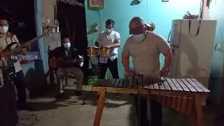 Marimba Flor de Pino tocando música de la Sonora Matancera Me voy pa la habana