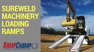 Sureweld Machinery Loading Ramps from Ramp Champ