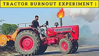 Mahendra Tractor 585 Installing Smoking Seystem and Stand Video | GADI GODA EXPRIMENT |
