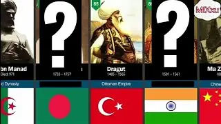Muslim 100 Greatest Generals And Warriors #t&uuml;rk&uuml;m #serhatdurmus #islamicvideo #muslim #islam