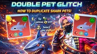 Free fire craftland Steal a pet Shark pet double kaise karen #craftland #freefire #naruto #gaming 