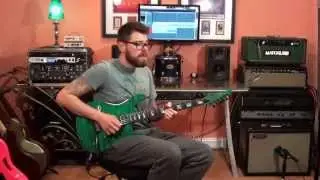 Brian Gilmanov - Kiesel Lithium Pickups quick bluesy lead test - Carvin C66