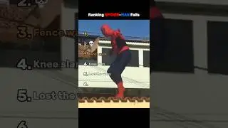 Ranking BEST Spider-Man Fails 😂🕸️ #ranking #spiderman #fails