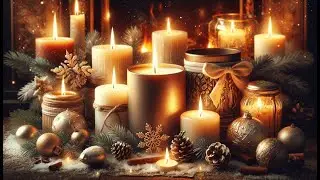 Best Smelling Winter Candles | Auelife Scentted Candle Set | Holiday Candle Winter Scented Candles