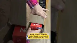 Milton Hot and Cold Water Bottle (750 ml) from Amazon #sale #unboxing #amazon #blissfulunboxing