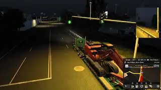 Fun with American Truck Simulator (Excavator Haul)