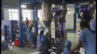 AUTOMATIC DETERGENT POWDER PACKING LINE