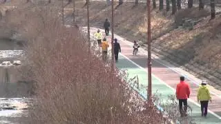 소니 캠코더 PJ580으로 찍은 영상 줌성능