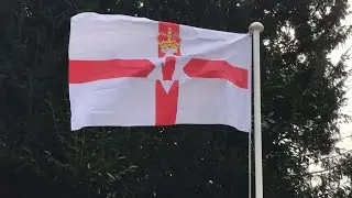 The Ulster Banner (Northern Ireland) Flag Flying ✋