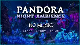 Avatar Night Ambience (NO MUSIC) - Pandora Forest Ambience to Sleep, Study and Relax