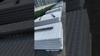 EPS production line making 3D polystyrene construction panel #eps #production #line #3d #ploy