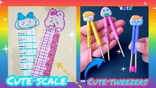 Cute Paper Scale & Mini Tweezers Tutorial: DIY Miniature Crafting!