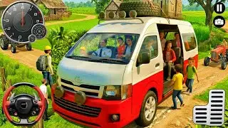Real Van Simulator 3D - New Indian Van Simulator 2026 Minibus Simulator - Android Gameplay 