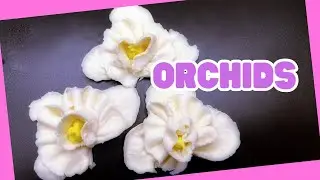 Handmade Soap Flowers ORCHIDS: Piping Techniques for Stunning Soap Decorations