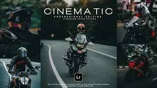 How to Edit Professional Cinematic Bike Photography | Mobile Lightroom Presets Free Download | HD