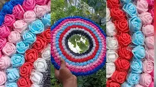 Easy way of making wall hanging mirror