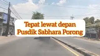 Tepat Lewat Depan Pusdik Sabhara Porong