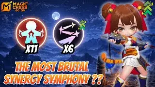 The Most Brutal Synergy Symphony After Patch ?? | Magic chess go go S4