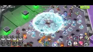 22.07.29 - Boom Beach - Mega Crab - stage 27 - July 2022