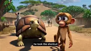 TORTOISE AND THE MONKEY-A FOLK TALE ABOUT WISDOM