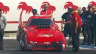 Annie Whiteley, Doug Gordon, Top Alcohol Funny Car, Qualifying Rnd 3, Lucas Oil Winter Nationals, In