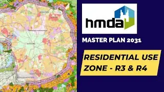 HMDA 2031 master plan Residential use zone - R3 & R4