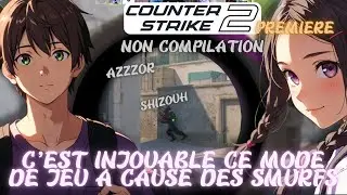 🔫 C'est injouable &agrave; cause des SMURFS (Map : DUSTII) - PREMIERE - COUNTER STRIKE 2