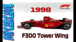 1998 Ferrari F300 Tower Wing M. Schumacher1/18th by Werk83....finally made but not without its flaws