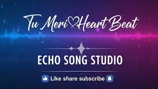 💖 TU MERI HEART BEAT | Official Love Song 2025 | Echo Song Studio | #song#india#love#new#dance#music