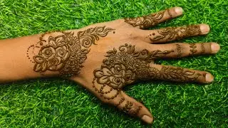 Latest Floral Mehndi Design 2026 | Easy Arabic Mehndi | Priya Mehndi Artist