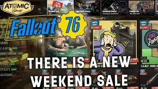В магазине Atomic Shop началась новая распродажа выходного дня | Fallout 76