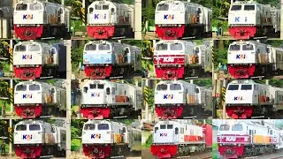 50 KERETA API SEKALIGUS ! Hunting Kereta Api Indonesia Di Bekasi Timur 13 Desember 2021