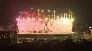 Fireworks mark end of 2020 Tokyo Olympic Games