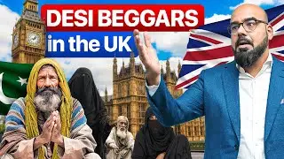 Desi Beggars In the UK | Junaid Akram Clips