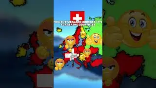 POV: Switzerland Annexes it's bordering countries #europe #mapping #geography #switzerland #history