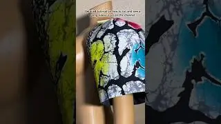 How to sew a gong sleeve #shorts #sewingtutorial #fashion #sleevesdesign #sleeves