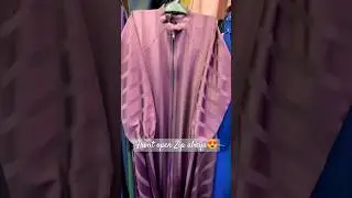 front open Zip Abaya designs 2025 | new abaya designs | burkha new design #abaya #youtubeshorts