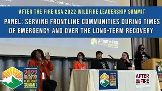 PANEL  Serving Frontline Communities During Times of Emergency and Over the Long Term Recovery