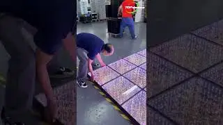 Best event dance floor #djfloor #leddancefloor #ledfloor