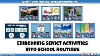 Embedding SENict Activities in classroom routines