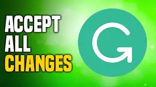 How To Accept All Changes In Grammarly (EASY!)