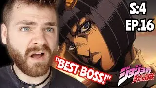 EVERYONE DIES ON THE TRAIN?!!! | JOJO'S BIZARRE ADVENTURE *PART 5* EPISODE 16 | (S4 EP:16) REACTION!