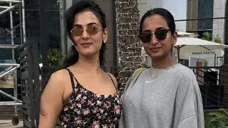 Sonal Chauhan And Navya Nanda Spotted In Bandra